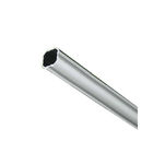 Perfil de aluminio 28m m OD de la protuberancia de aluminio de la aleación de la tubería rectangular del tubo