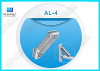 La cara doble la tubería de aluminio de 45 grados articula el AL diagonal -4 del conector del tubo del apoyo